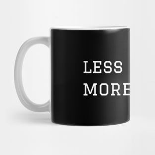 Less People More Cats Mug